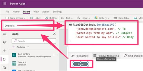 sharepoint button to send email|Click Button to Send Email Button Trigger in Power .